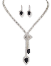 Fizix Sparkling Crystal Diamond Necklace Jewellery Set (FXAJ413)