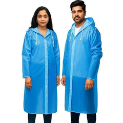Fizix EVA Rain Coat Waterproof with Hood