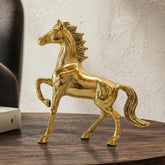 Fizix Aluminium Horse Decorative Figurine Showpiece