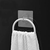 Fizix Magic Sticker Series Self Adhesive Plastic Towel Ring
