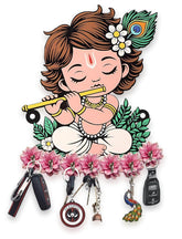 Fizix Premium Cute Krishna Key Holder for Home