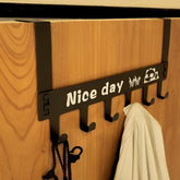Fizix Over Door Hanger for Clothes - Drill Free