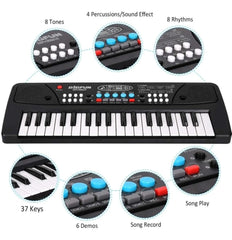 Fizix Kids Piano Keyboard with Mic