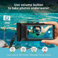 Fizix Waterproof Mobile Phone Pouch Rain Cover