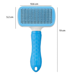FIZIX Self Cleaning pet Grooming Brush