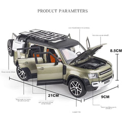 FIZIX 1:24 Scale Metal Die Cast Defender Car