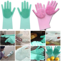 FIZIX Silicone Dish Washing Gloves
