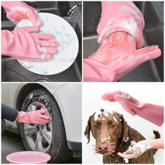 FIZIX Silicone Dish Washing Gloves