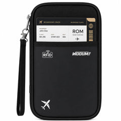 Fizix Passport Bag with Boarding Pass Bag made of Polyester