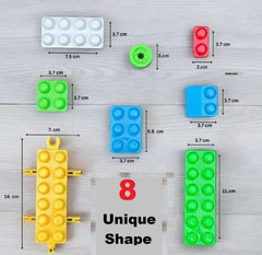 Fizix Bird Kid's 80 Pcs Big Mega Sized Blocks Toys