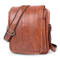 Fizix Faux Leather Unisex Cross Body Travel Sling Bag