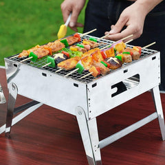 Fizix Barbeque Skewers Sticks - Pack of 120 Sticks, 8 inch, 3mm