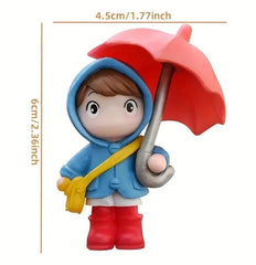 Fizix 4 Pcs Miniature Showpiece Set for Home