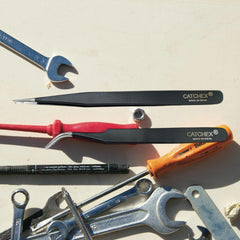 Fizix Non-Magnetic ESD Safe Anti-static Tweezers - Set of 2