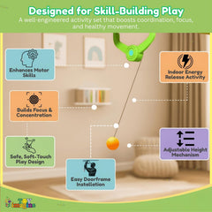 Fizix Indoor Hanging Table Tennis Trainer