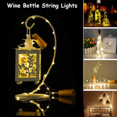 Fizix Wine Bottle Cork Lights – 20 LEDs
