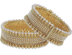 Fizix Traditional Gold Plated Bangles (FXAJ410)