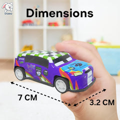 Fizix Metal Cars Set for Kids Pack of 10