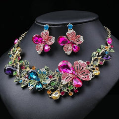 Fizix Fashion Necklace Crystal Jewellery Set (FXAJ405)