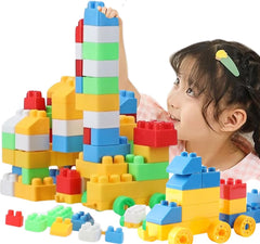 Fizix Bird Kid's 80 Pcs Big Mega Sized Blocks Toys