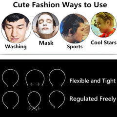 Fizix Metal Hair Band For Men & Women