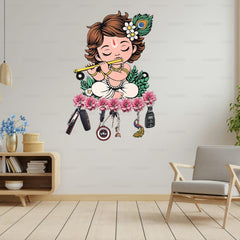 Fizix Premium Cute Krishna Key Holder for Home