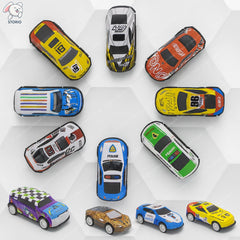 Fizix Metal Cars Set for Kids Pack of 10