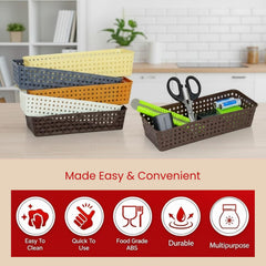 Fizix Wardrobe Organizer for Storage 6 Pcs