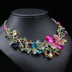 Fizix Fashion Necklace Crystal Jewellery Set (FXAJ405)