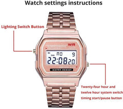 Fizix Digital Square Dial Unisex Wrist Watch