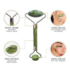 Fizix Facial Massager Jade Roller with Natural Himalayan Stone