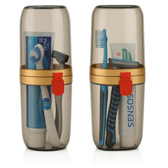 FIZIX  Capcule Shaped Travel toothbrush holder