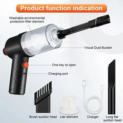 FIZIX 3 in 1 Portable Vacuum Cleaner