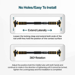 FIZIX Heavy Bar pull Up Rod