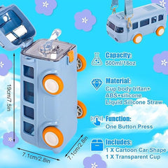FIZIX BUS Water Bottle for Kids