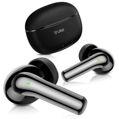 truke Just Launched Buds Q1 Plus True Wireless in Ear Earbuds, Quad-Mic. ENC, 80H Playtime, 12mm  Drivers, Fast Charge,  BT 5.3, IPX5