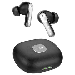 truke New Launch Mega 8 True Wireless in-Ear Earbuds with 24-Bit Spatial Audio, 70H Battery & Fast Charge Buds, Dual Pairing, 40ms Low Latency, 4-Mic ENC, Leather Finish Case, Made in India